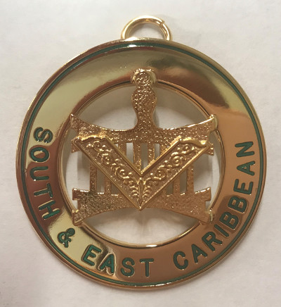 Allied Masonic Degree - Past District Grand Prefect Collarette Jewel